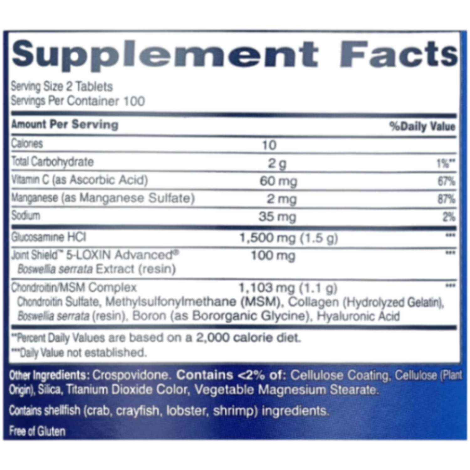 2 Pack Osteo Bi-Flex Joint Health Triple Strength Dietary Supplement, 200 ct