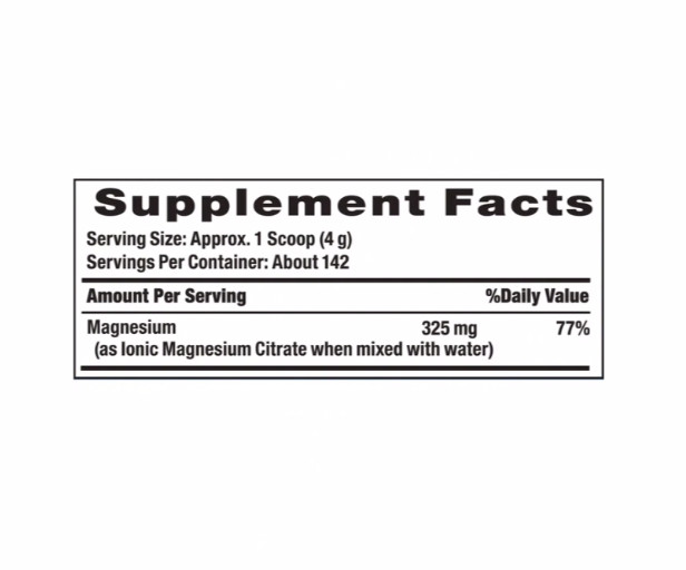 Natural Vitality Calm Magnesium Citrate Powder, Raspberry Lemon, 20 Ounces NEW