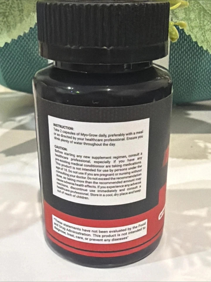 Dyno Myo_grow Muscle | 60 Capsules New | Pack of 1