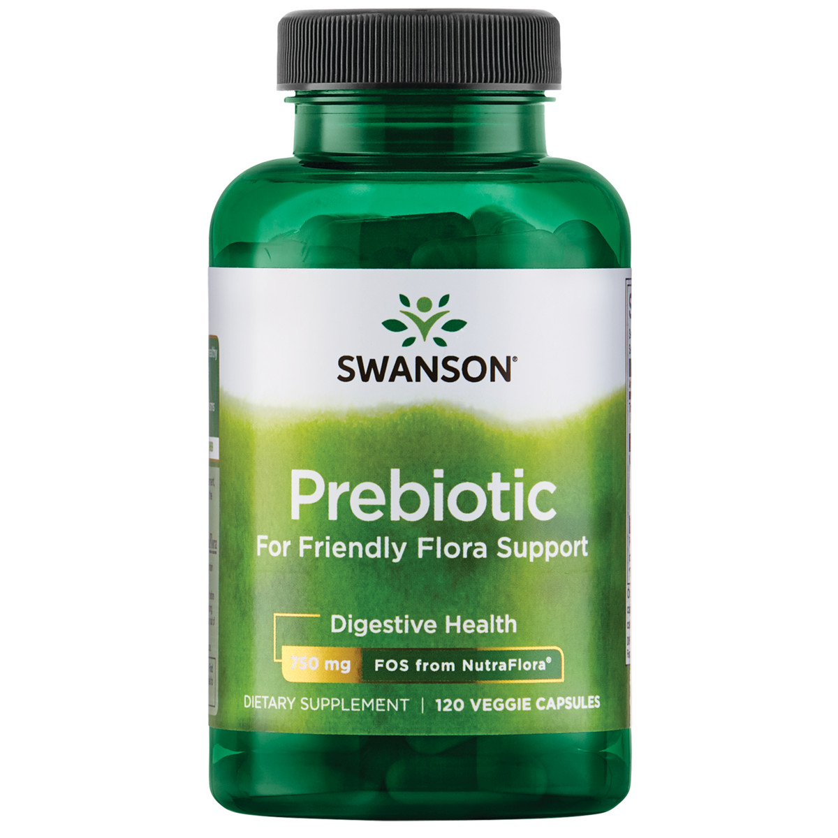 Swanson Prebiotic Capsules – Promotes Friendly Flora Support & Overall Digest…