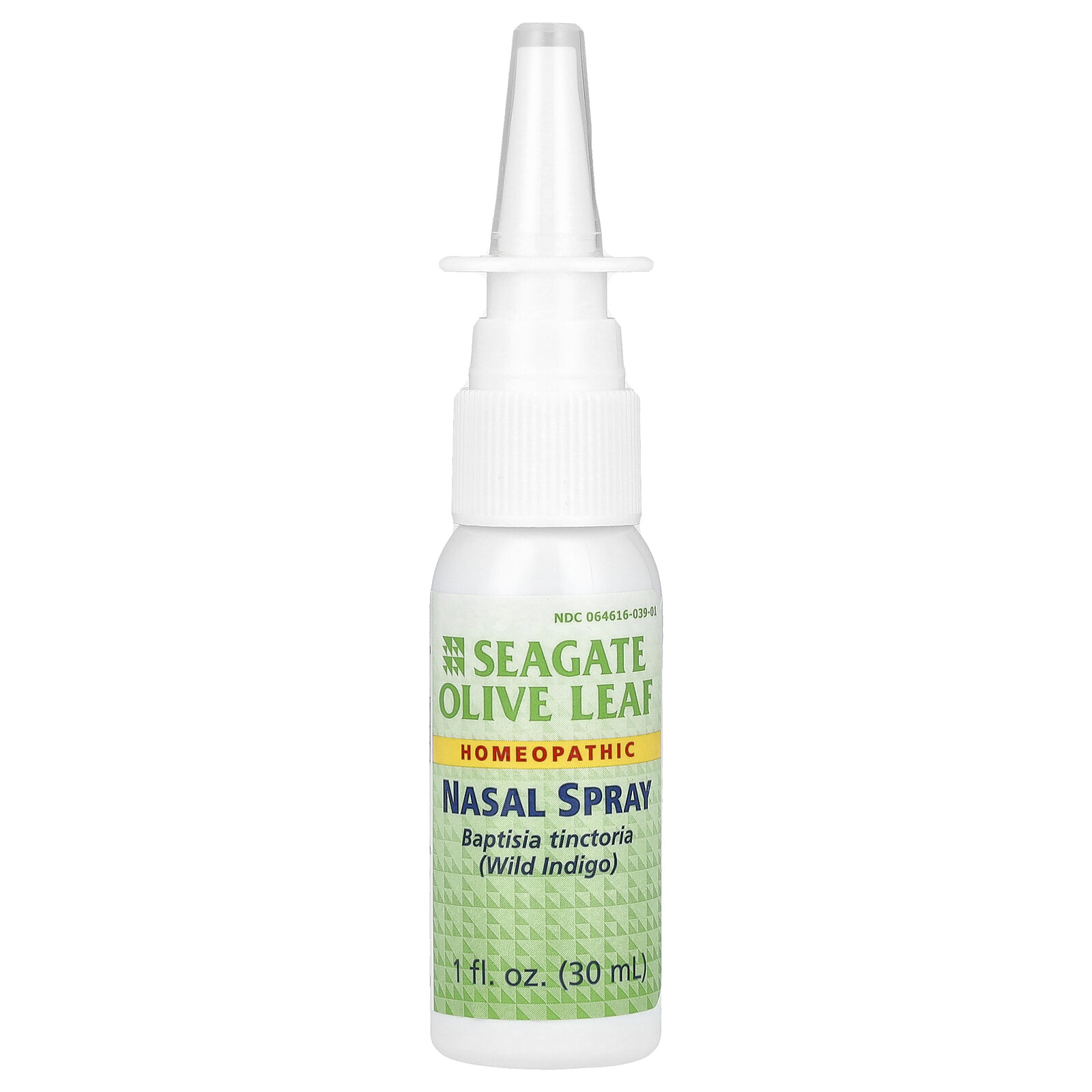 Seagate Olive Leaf Nasal Spray 1 fl oz 30 ml All-Natural, Chemical-Free