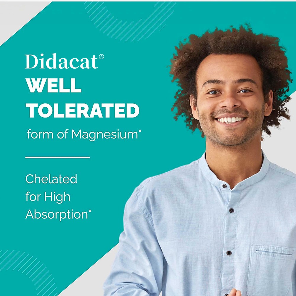 Magnesium 30/60/120 Capsules – glycinate 300mg – Metabolism, Fatigue