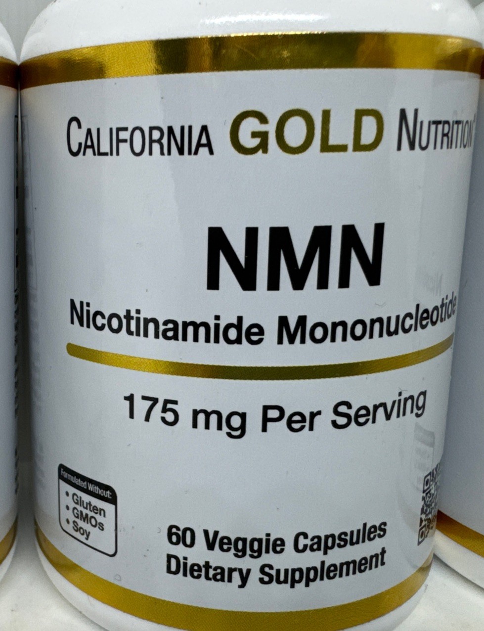 3X California Gold Nutrition-175 mg-60 Veggie Capsules-MFG 12/2024-Brand New-US