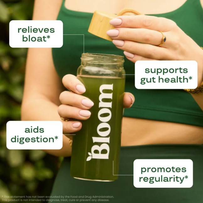 Bloom Nutrition Greens & Superfoods Powder, Frosted Lemonade, 25 Servings