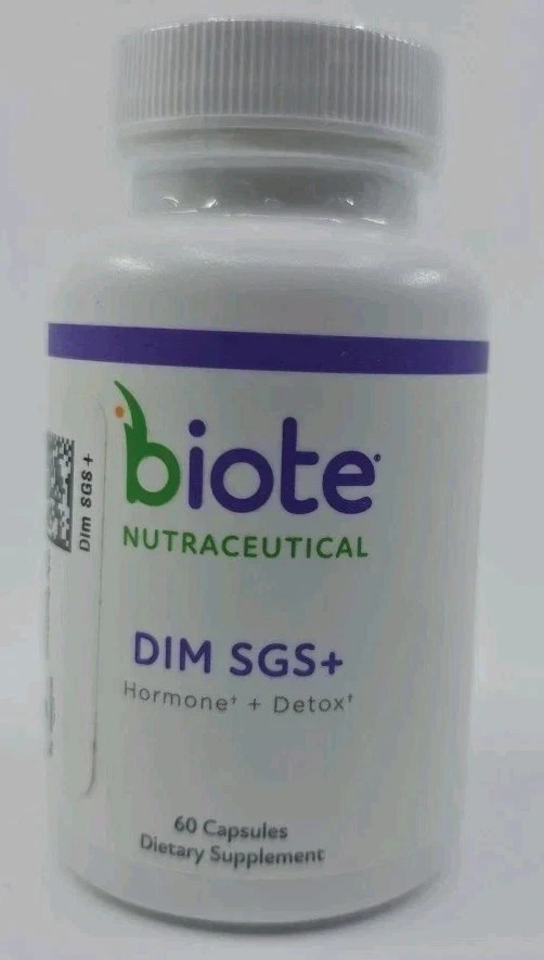 Biote Nutraceutical – DIM SGS+, Hormone + Detox – 60 Capsules