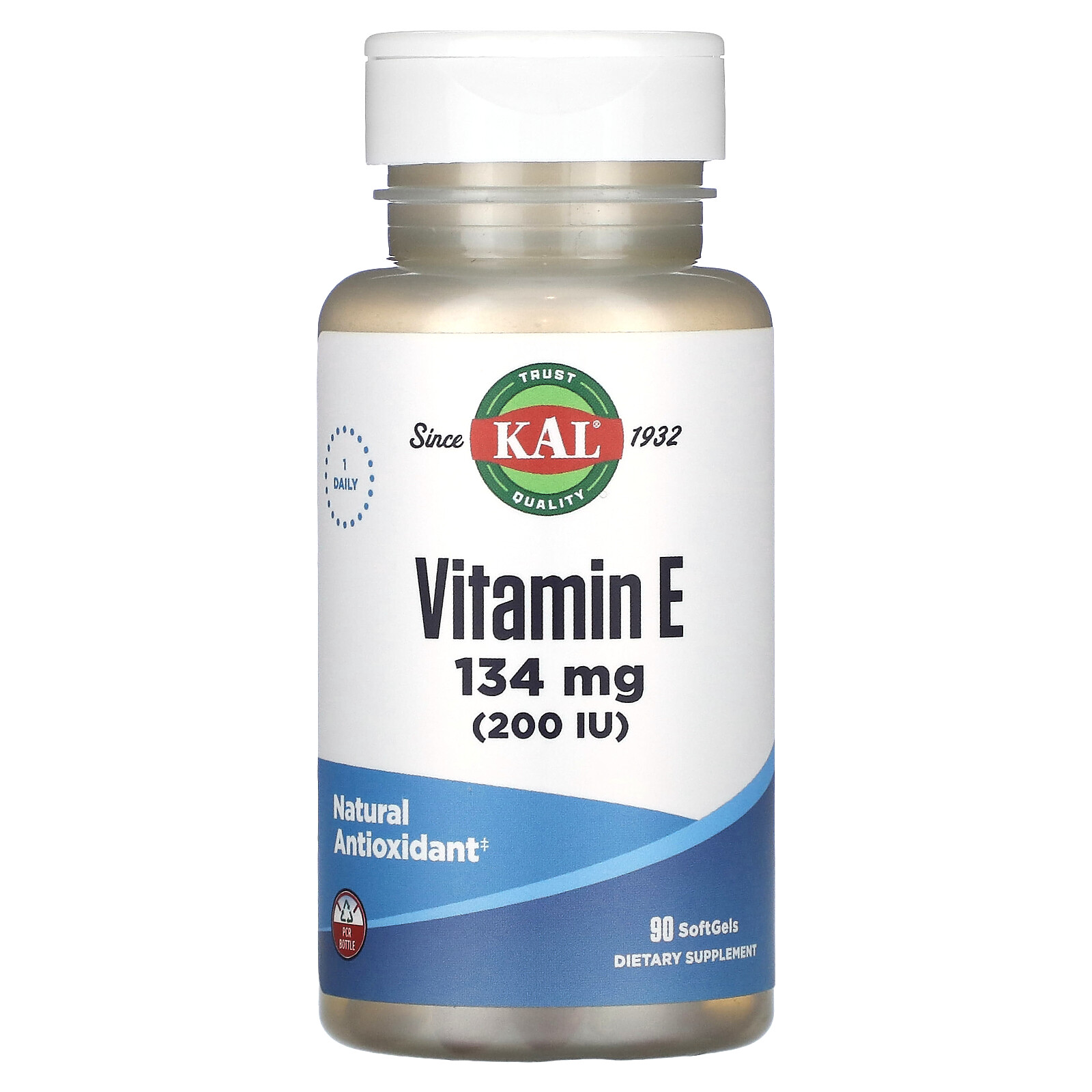 Vitamin E, 134 mg (200 IU), 90 SoftGels