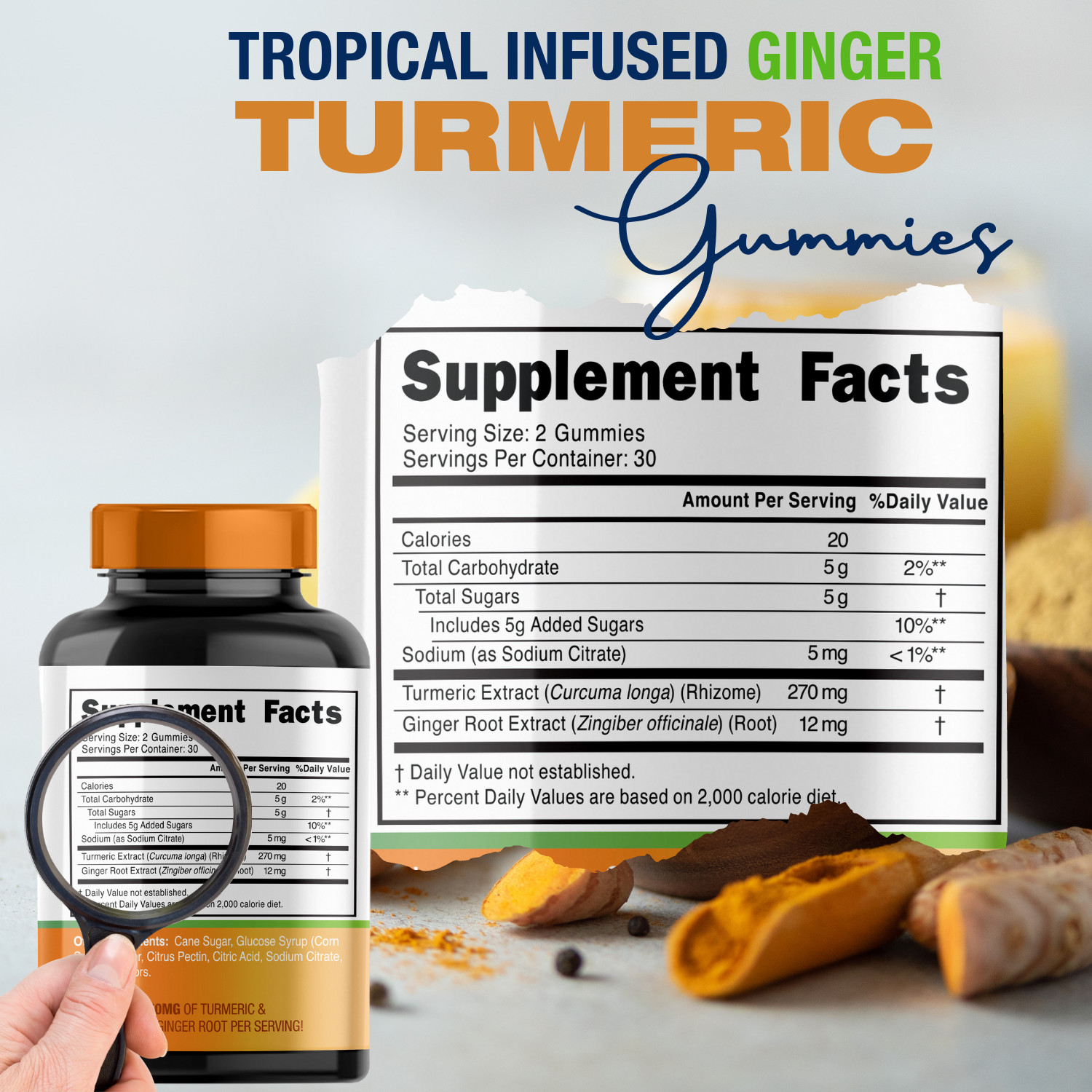 ✅ BEST EXTRA STRENGTH TURMERIC CURCUMIN GUMMIES ✅ EASY TO SWALLOW PREMIUM GUMMY