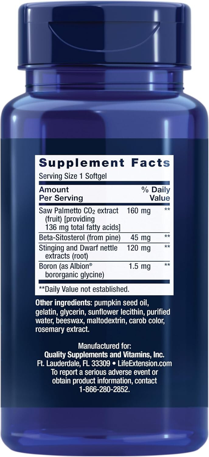 CLEARANCE PalmettoGuard® Saw Palmetto 60 sofgels (EXP 06/2026)