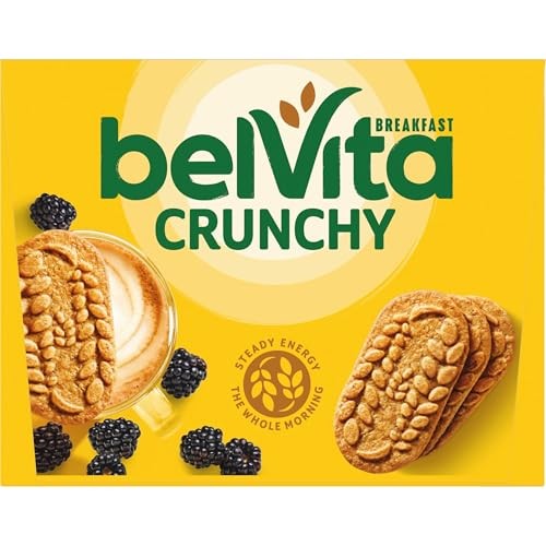 belVita Breakfast Bars Biscuits, Cinnamon Brown 21.12 Ounce (12 Pack), brown