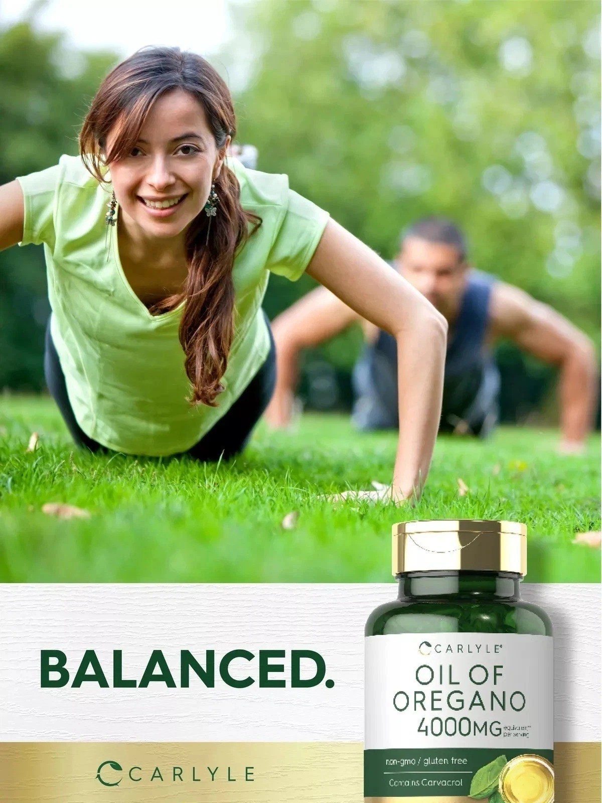 Oregano Oil 4000 mg 150 Softgel Capsules | Contains Carvacrol | by Carlyle