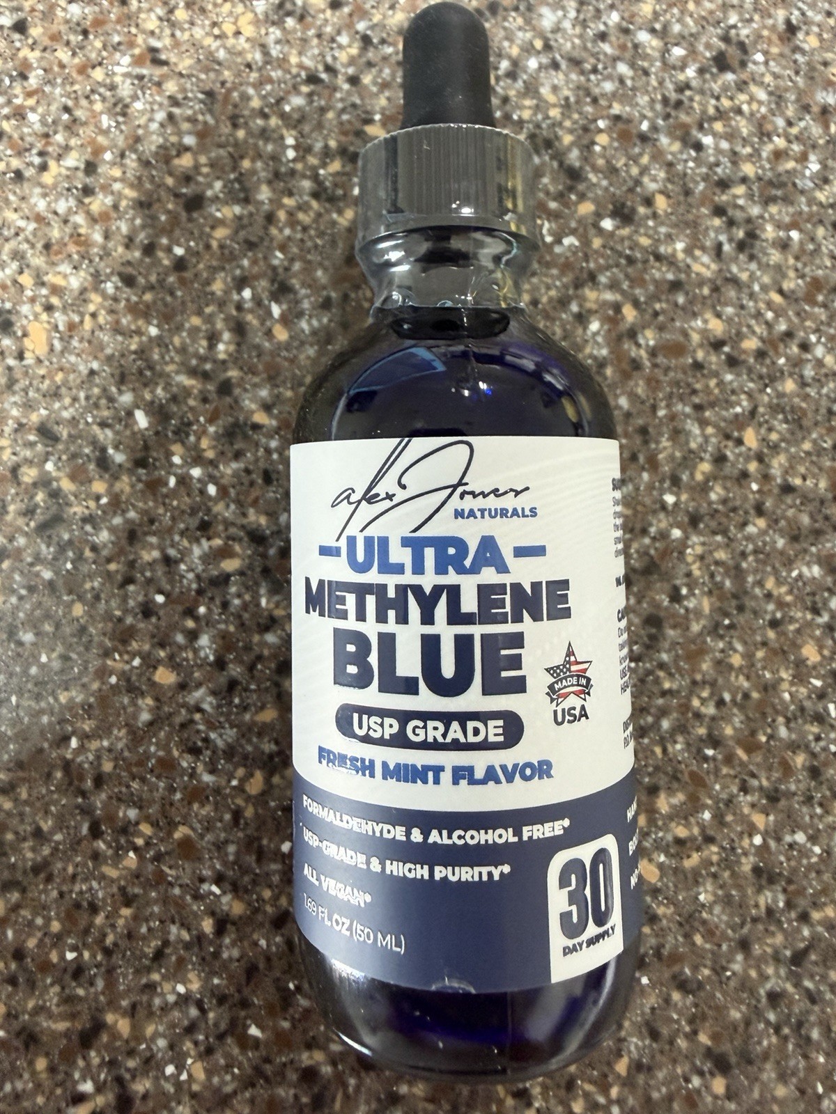 Ultra Blue Alex Jones Naturals Vegan GF USP Grade Exp 06/2025