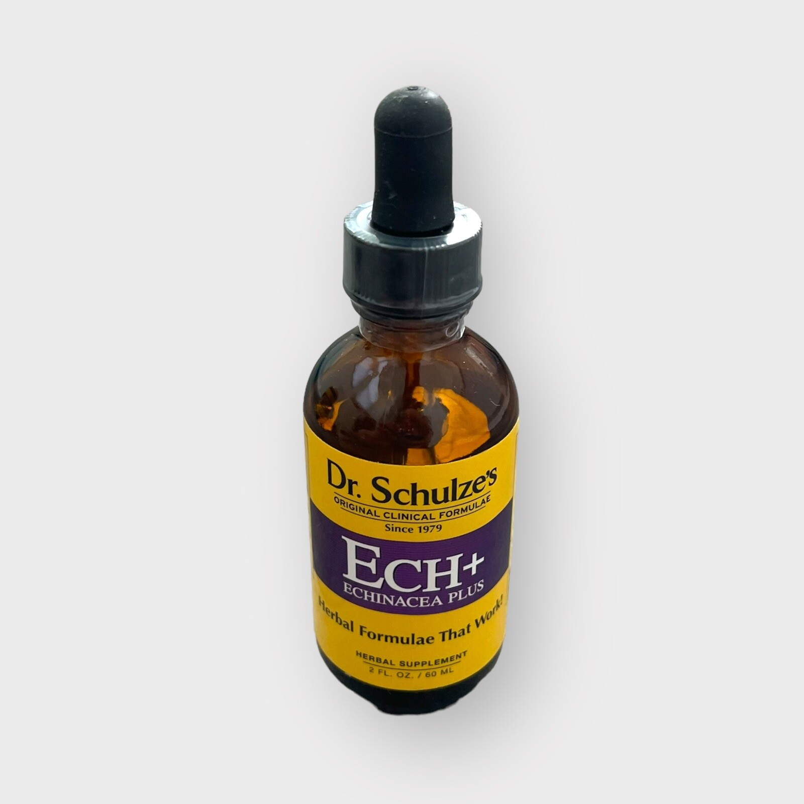 Dr. Schulze’s Ech+ Echinacea Plus Herbal Supplement – 2 FL / 60 mL
