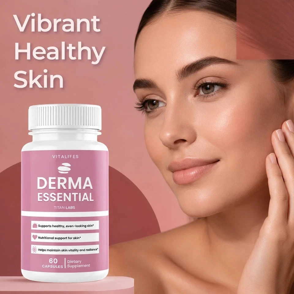 Derma Essential Probiotics Advanced Healthy Skin Support 60 Capsules