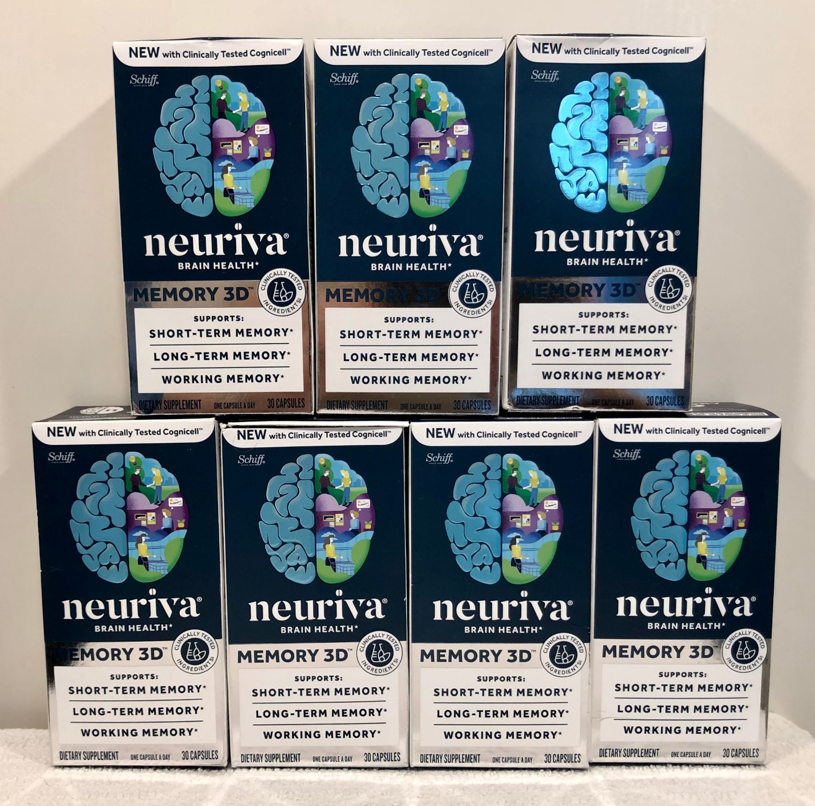 🎁 SCHIFF Neuriva Memory 3D Brain Health Nootropic Supplement S&L Term Mem 05/26