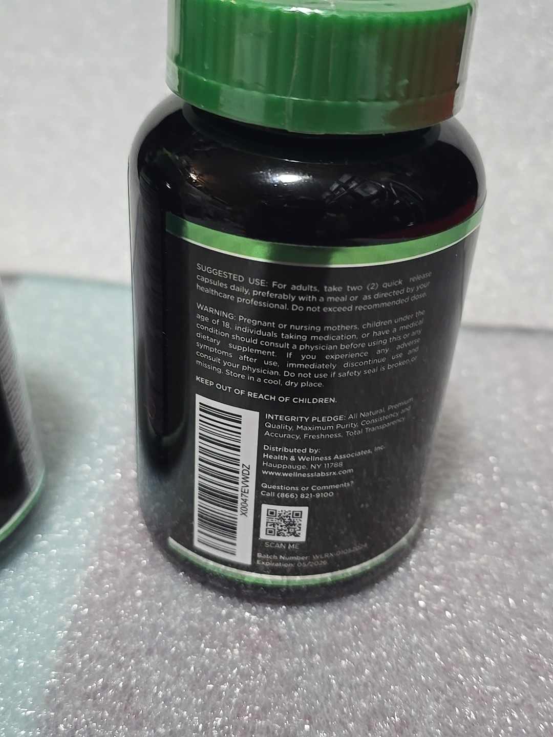 LOT OF 2 17-in-1 Irish Sea Moss Capsules with Black Seed Oil, Ashwagandha 120 Ct