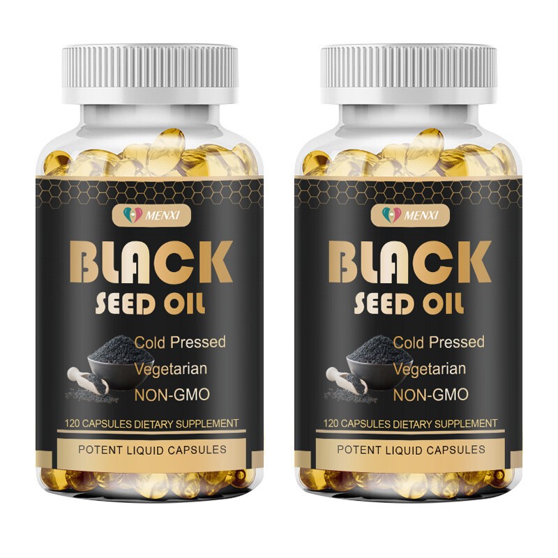 1000mg Black Seed Oil Premium Cold Pressed Non-GMO Vegan,Premium Black Seed