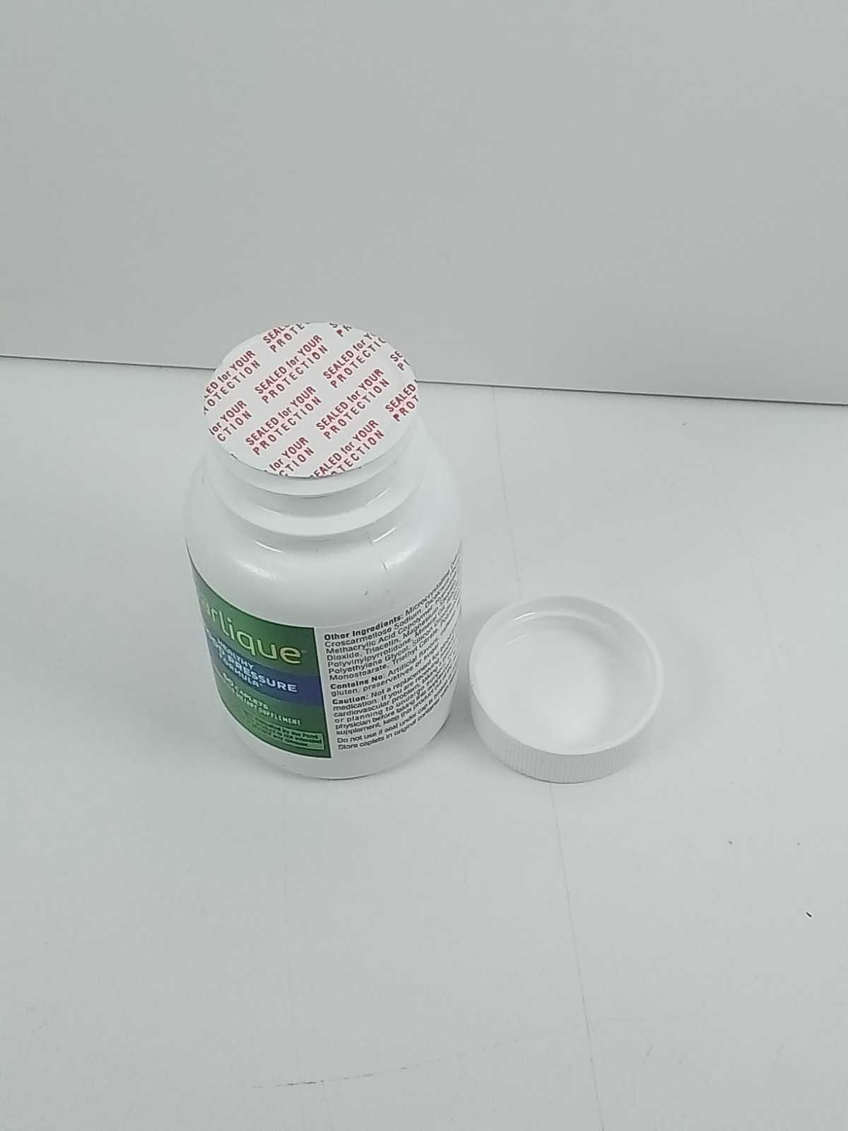 Garlique Healthy Blood Pressure Supplement 60 Caplets Exp 2028+