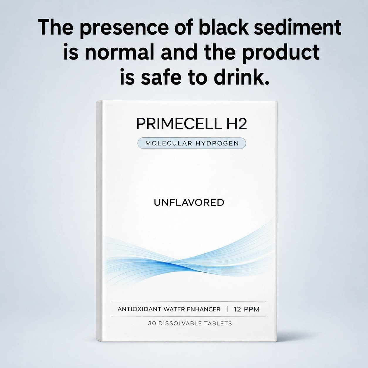 Molecular Hydrogen Tablets – 12 PPM for Drinking Water, Antioxidant & Health Sup