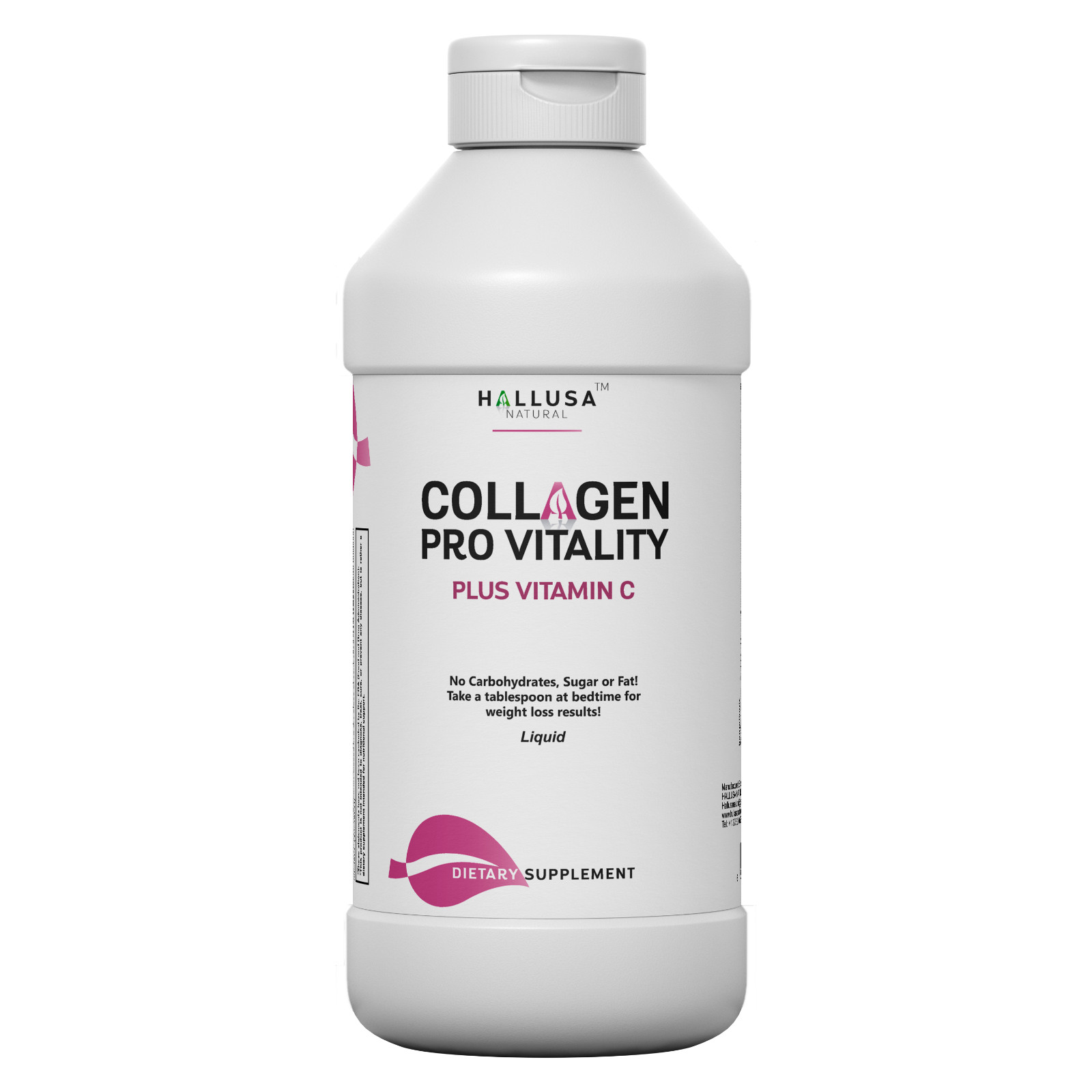 ANTI-AGING Collagen Liquid – Joint, Skin & Hair Health – 16 OZ with Vitamin C