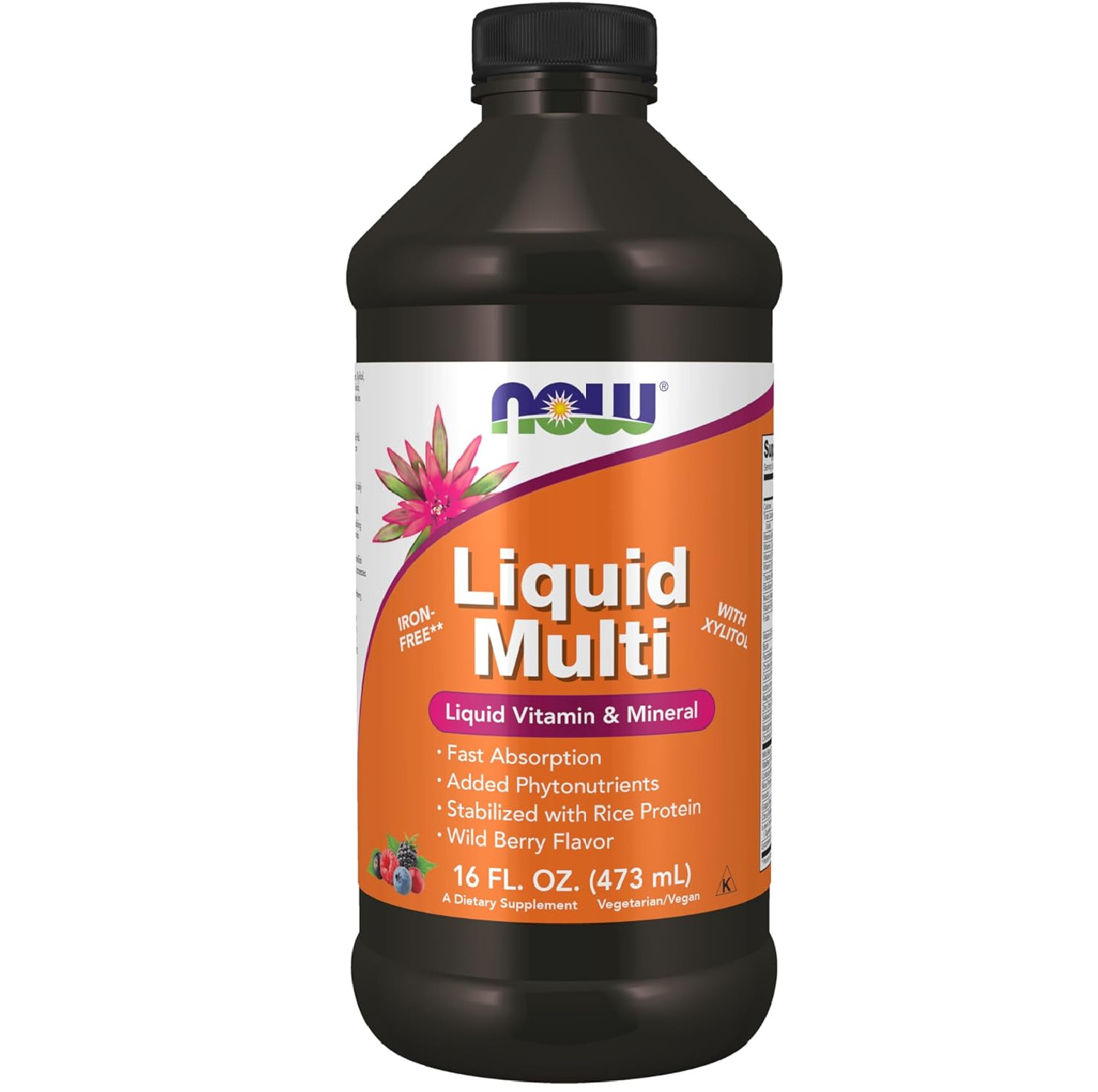 NOW Foods Supplements, Liquid Multi, Fast Absorption, Liquid Vitamin & Mineral,