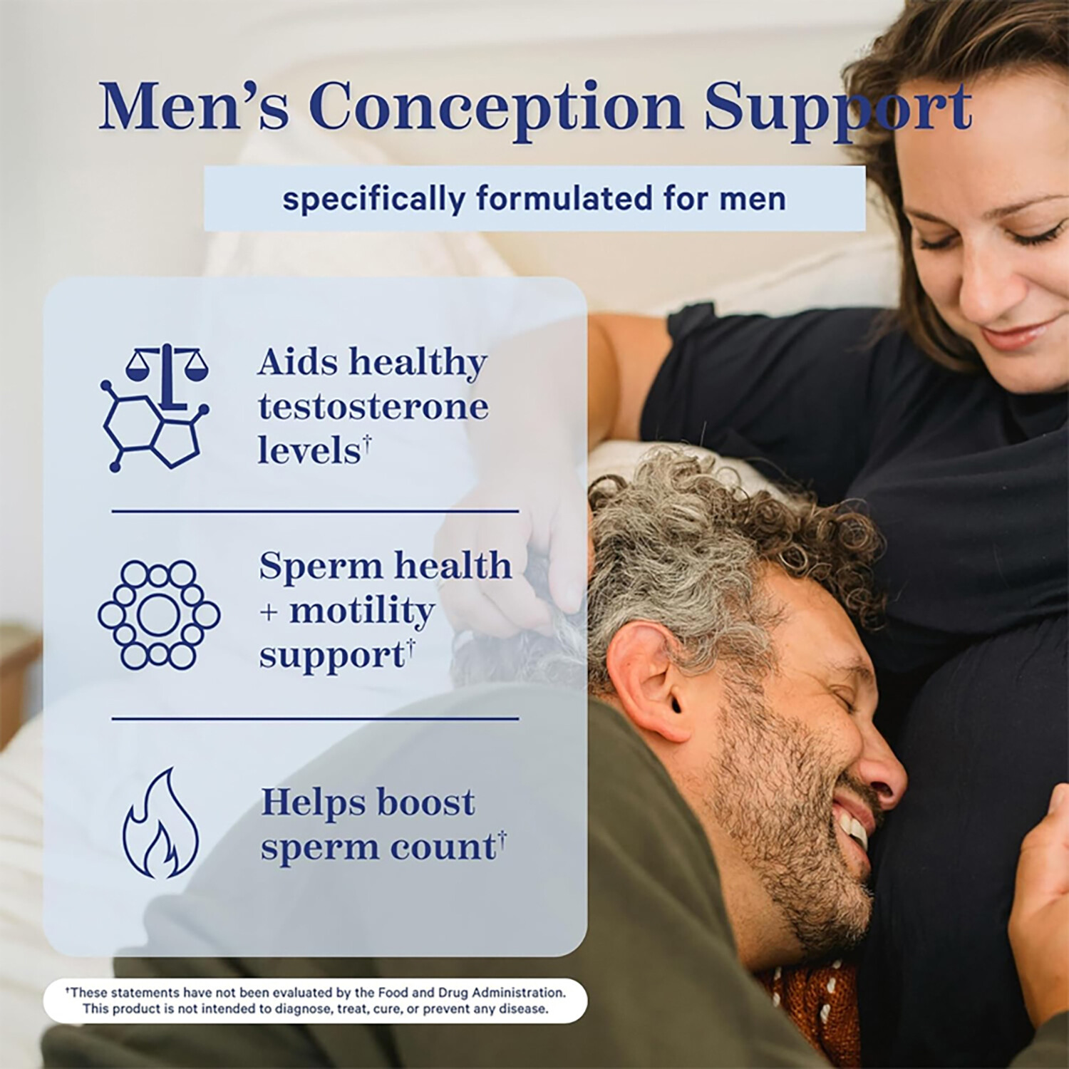 Men’s Fertility Support – Increase Semen Volume, Sperm Count, Vitality, Energy