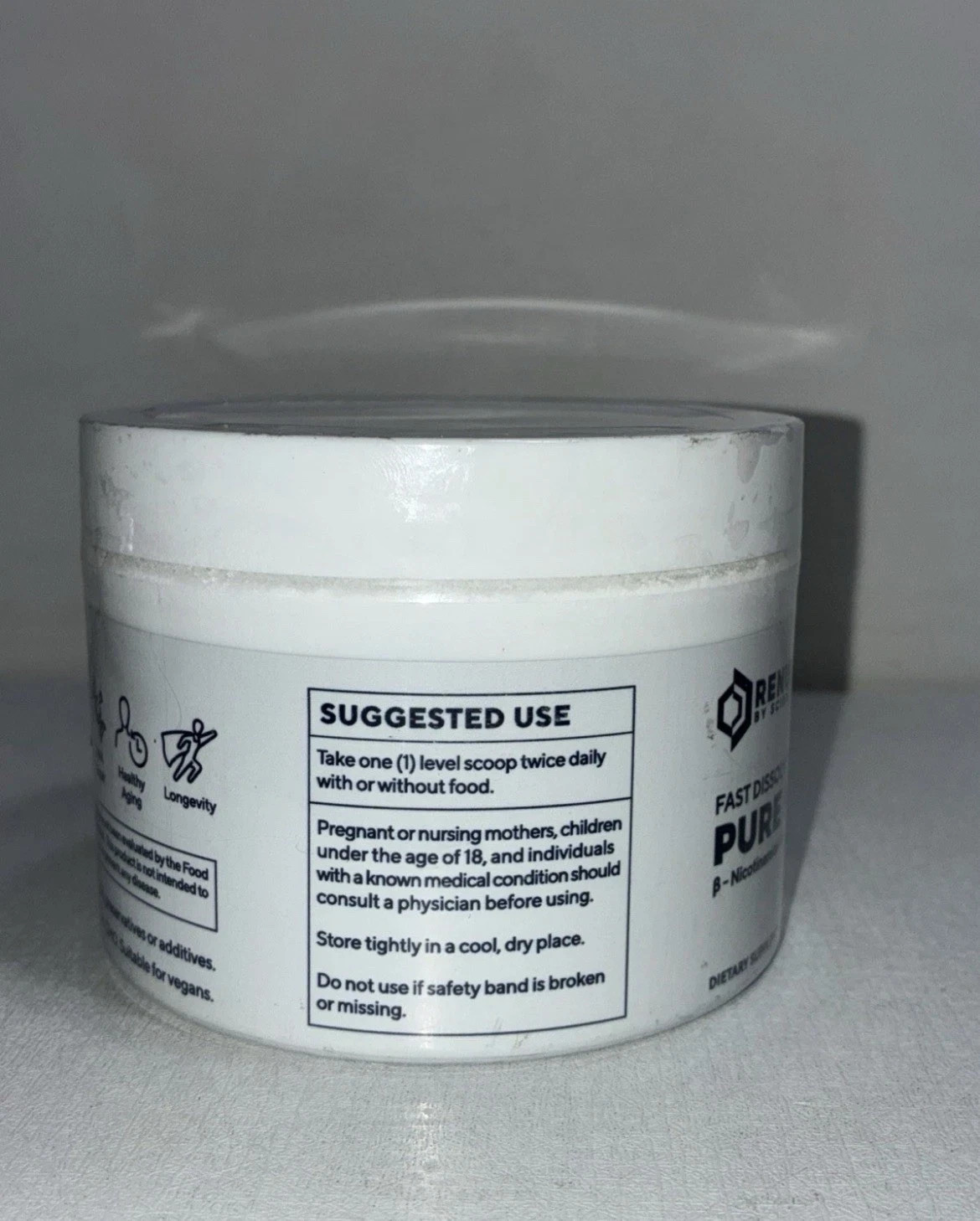 Renue By Science Pure NMN Fast Dissolve Powder | 100 Grams