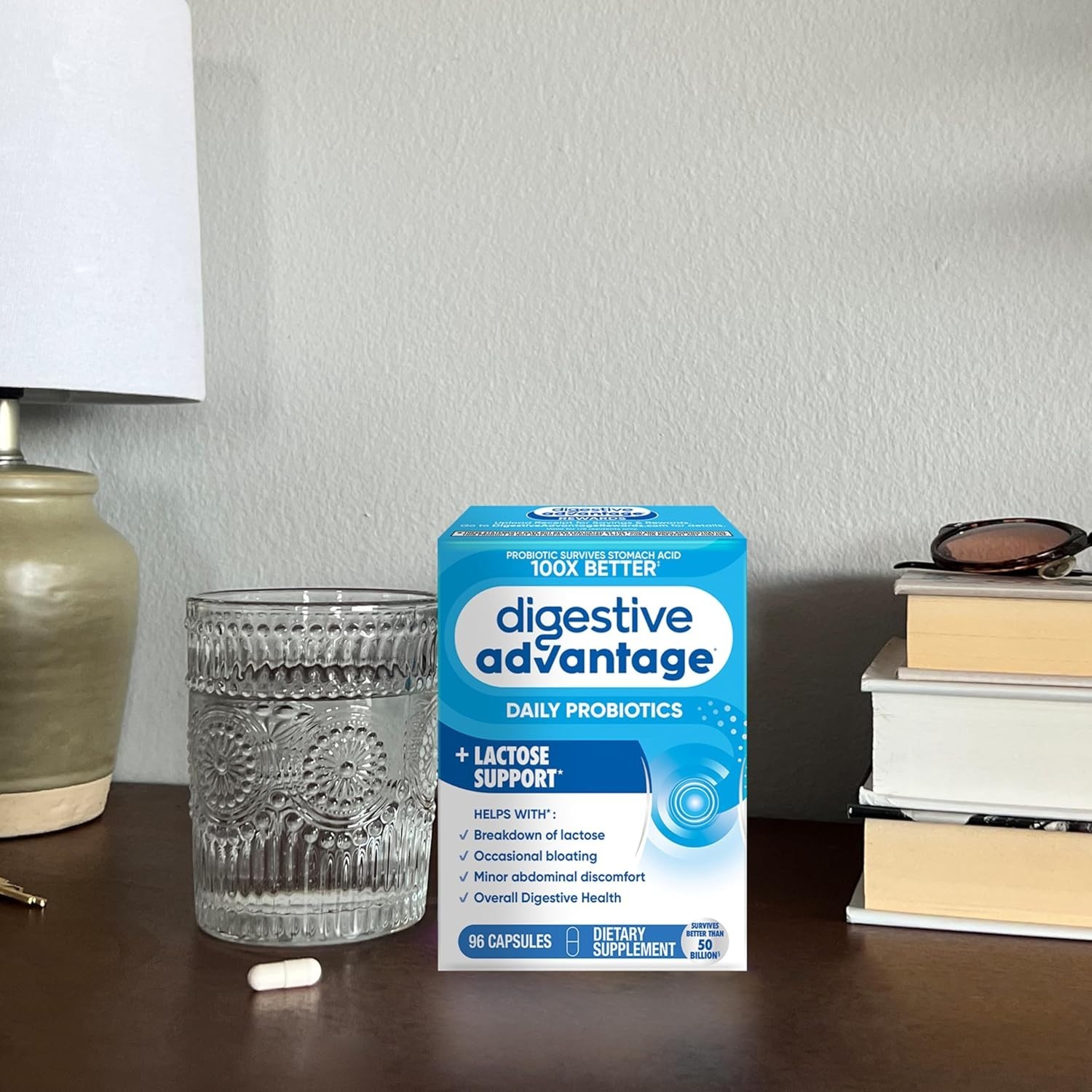 Digestive Advantage Lactose Defense Capsules 96ct Digestive Immune Support