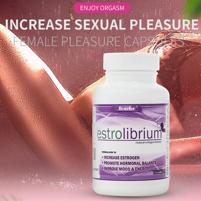 ESTROLIBRIUM for Women Increase Estrogen, Hormone, Energy 120 Capsules
