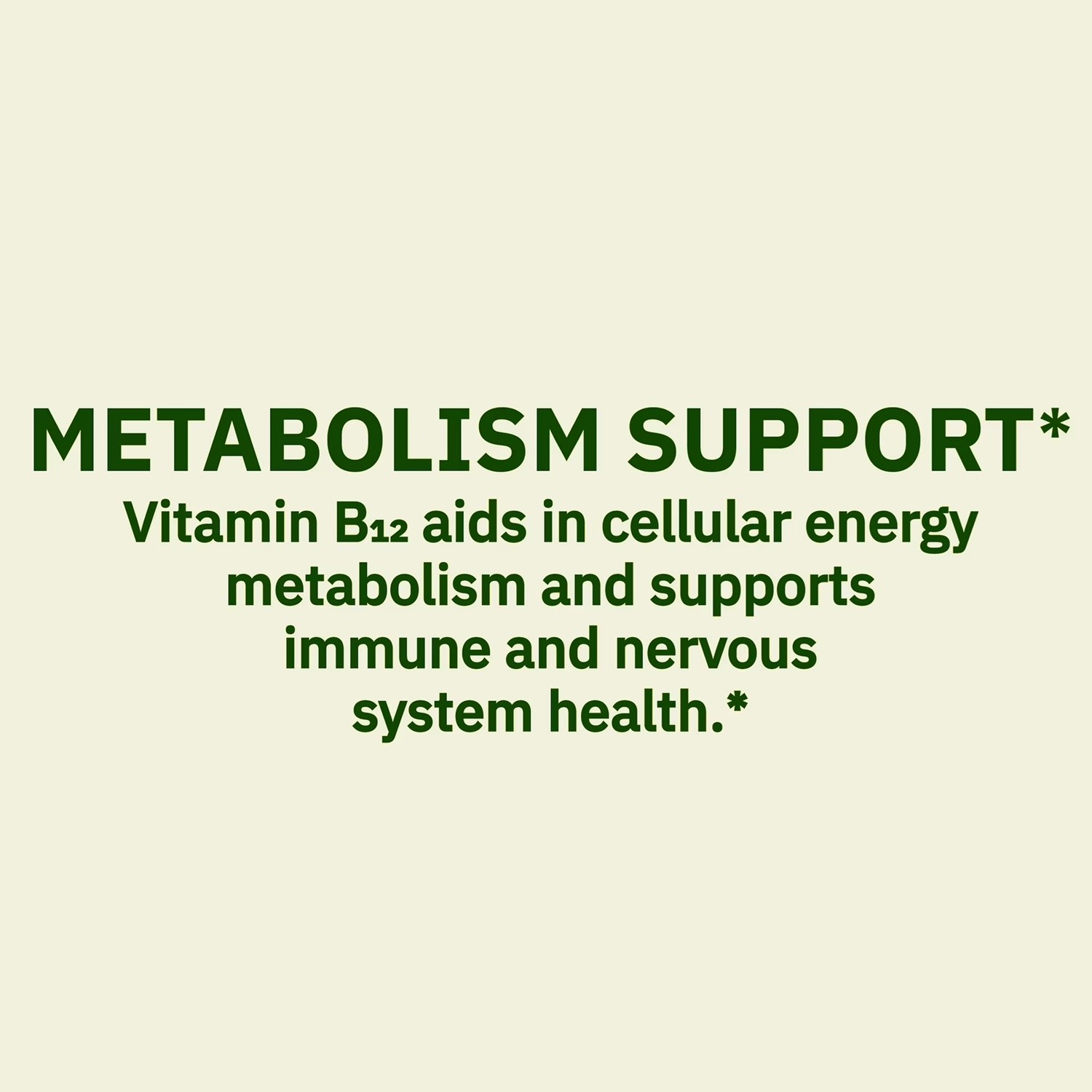 Vitamin B12 1000 Mcg Supports Heart Energy Metabolism Nervous System, 60 Tabs