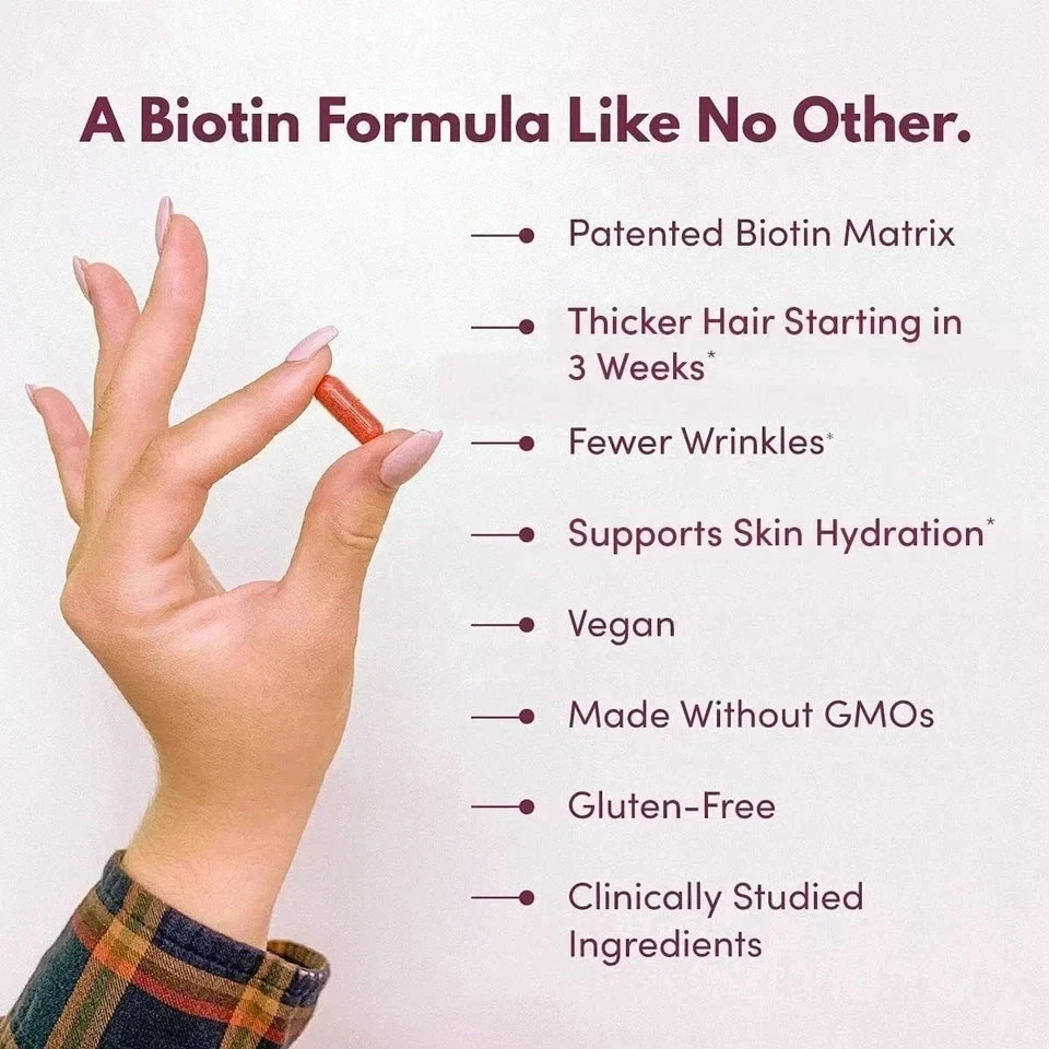 Purity Products My Biotin ProClinical MyBiotin Thicker Hair 30 Capsule