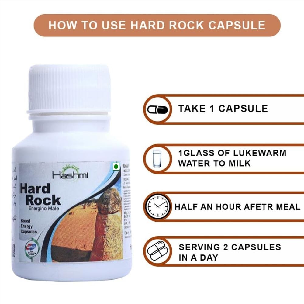 Royal Gold Men Wellness Capsules – Hard Rock Herbal Formula