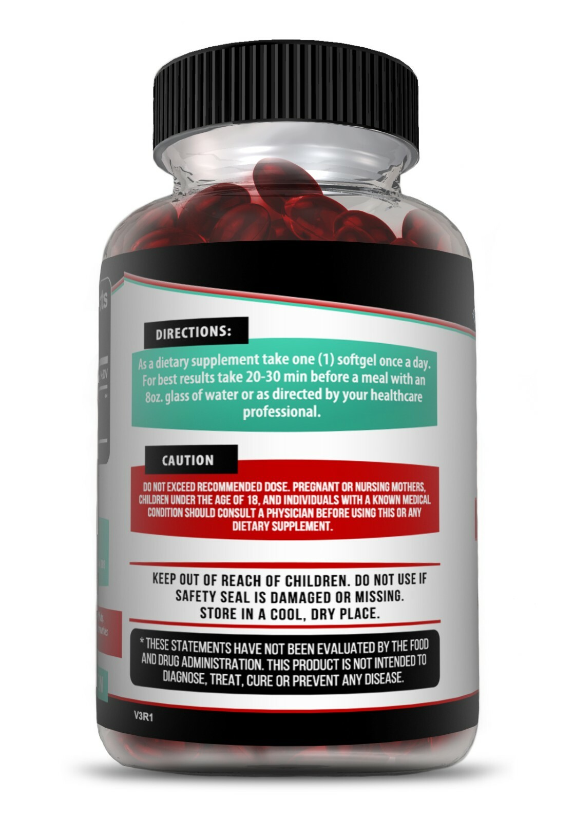 Krill Oil 500 mg With Omega-3, EPA, DHA, and Astaxanthin Supplement