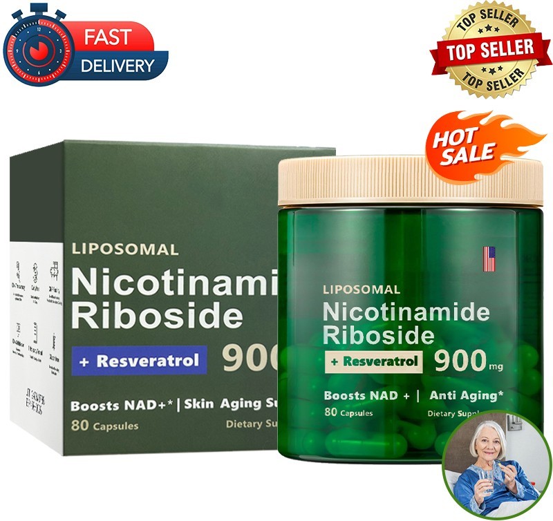 1/2/3X NAD Supplement Anti Aging Energy Support Nicotinamide Riboside Resveratro