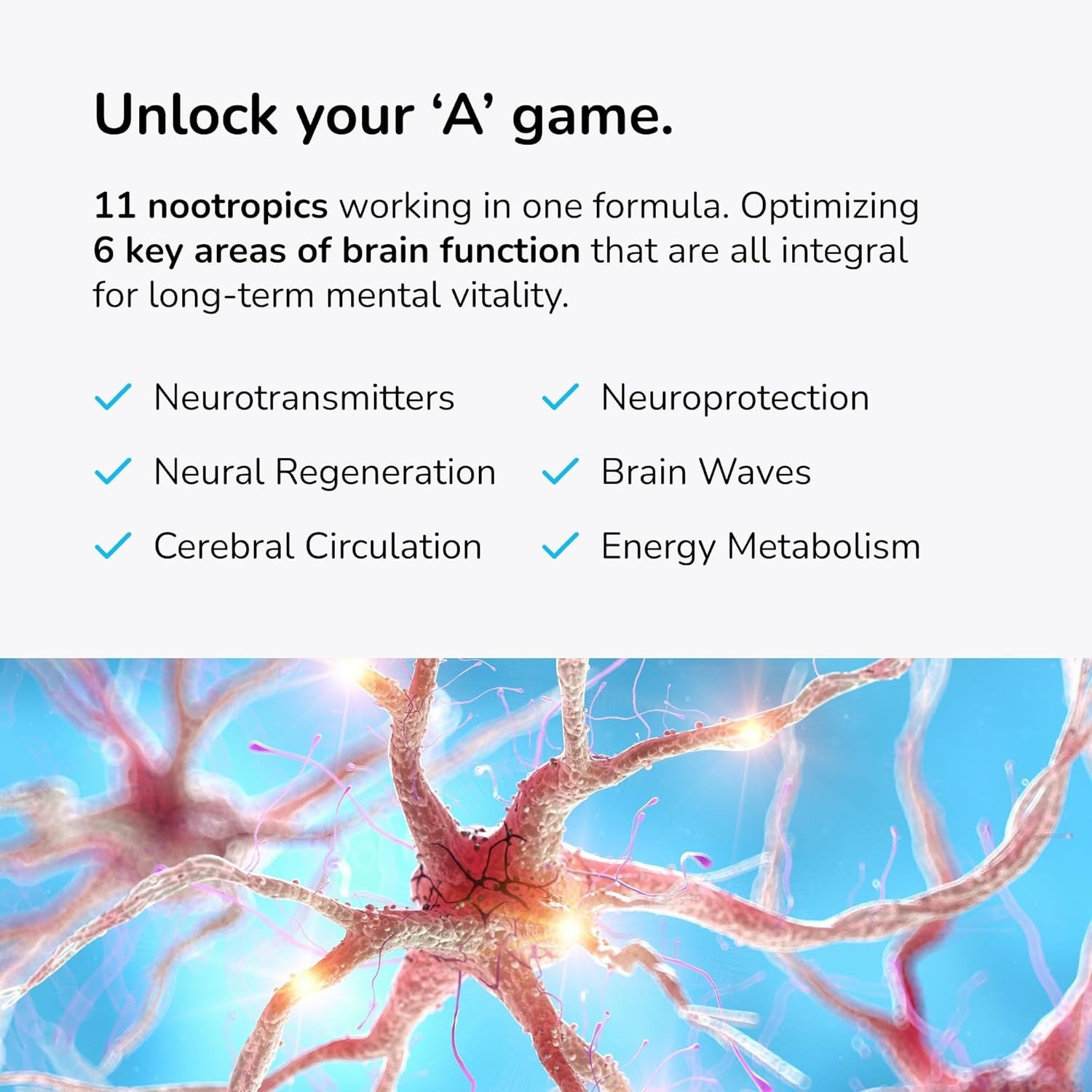 Mind Lab Pro Universal Nootropic 60 Capsules Brain Focus Memory Supplement