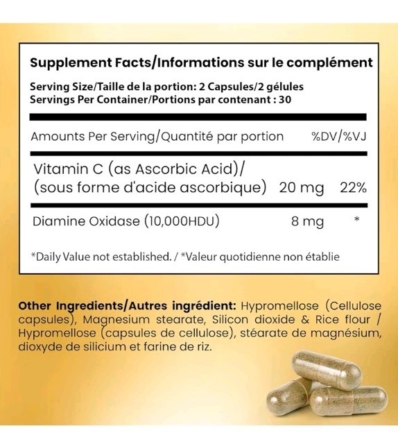 Infuse Allurè – Premium Histamine Block Supplement – Advanced Diamine Oxidase