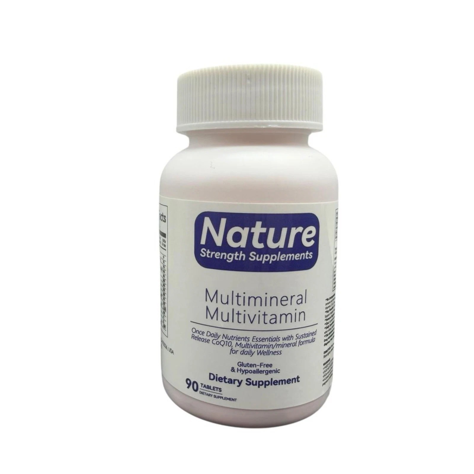 Nature Strength Multimineral Multivitamin 90 Tabs Dietary Supplement Lot 2 01/27
