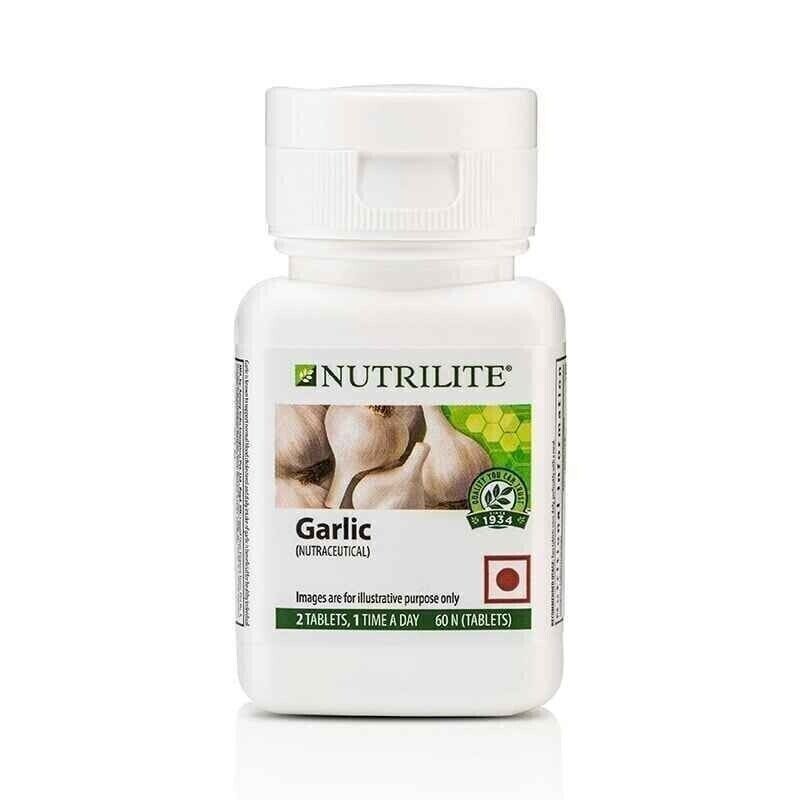 Amway Nutrilite Garlic 60 Tabs For Heart Health Exp 2027 + Free Shipping