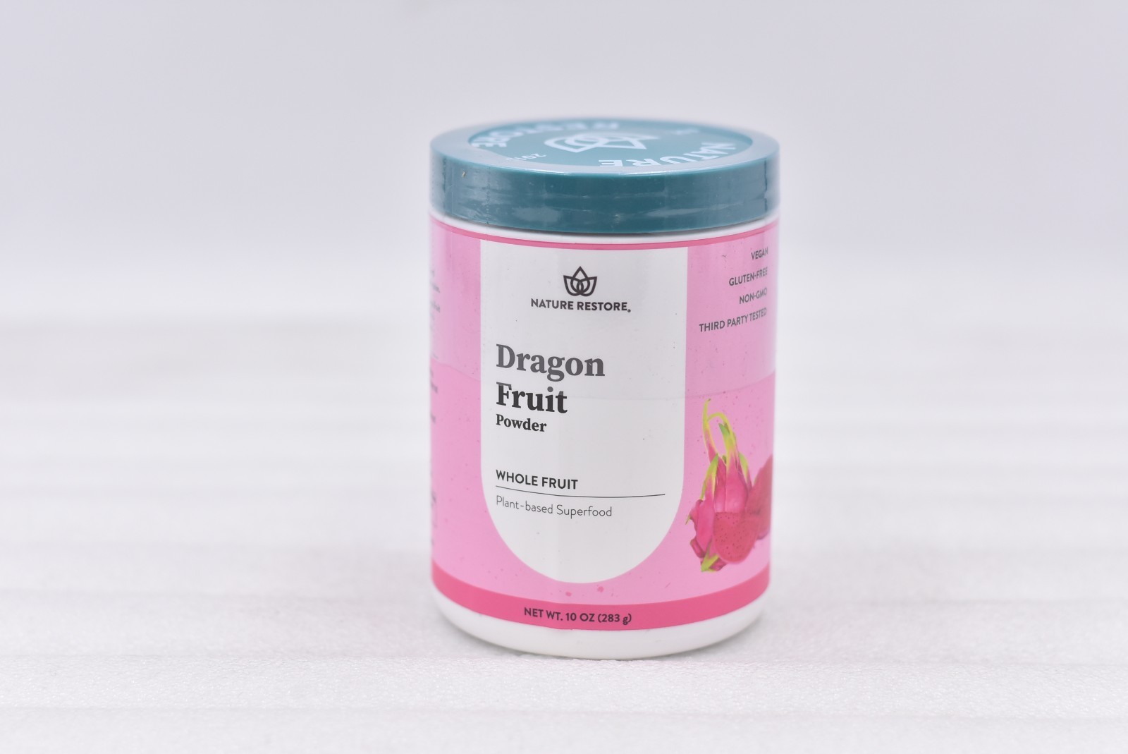 Nature Restore Pink Pitaya Powder (Dragonfruit) Powder, 10 Ounces EXP 06/2028