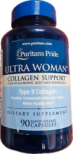Puritan’s Pride Ultra Woman™ Collagen Support 1,000 mg Hyaluronic Acid