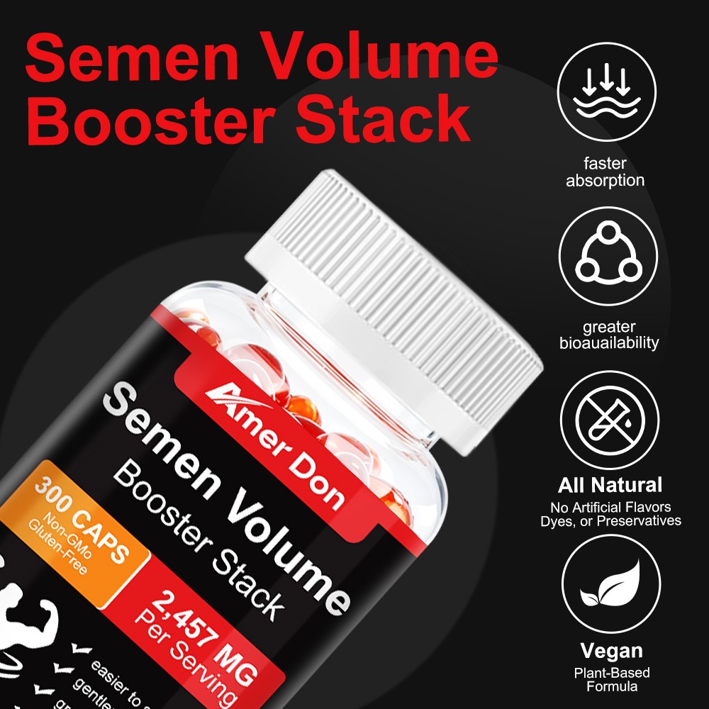 Semen & Sperm, Male Fertility Supplement, Increase Semen Volume, Sperm Count
