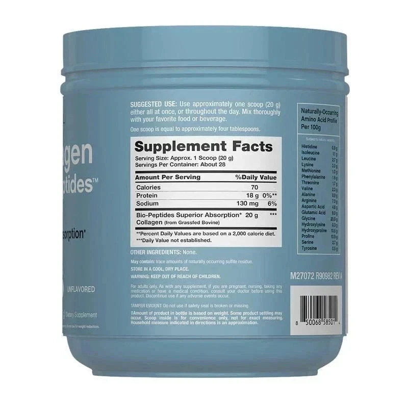 – Collagen Powder NeoCell 20g Bio-Peptides, Unflavored-NEW & SEALED
