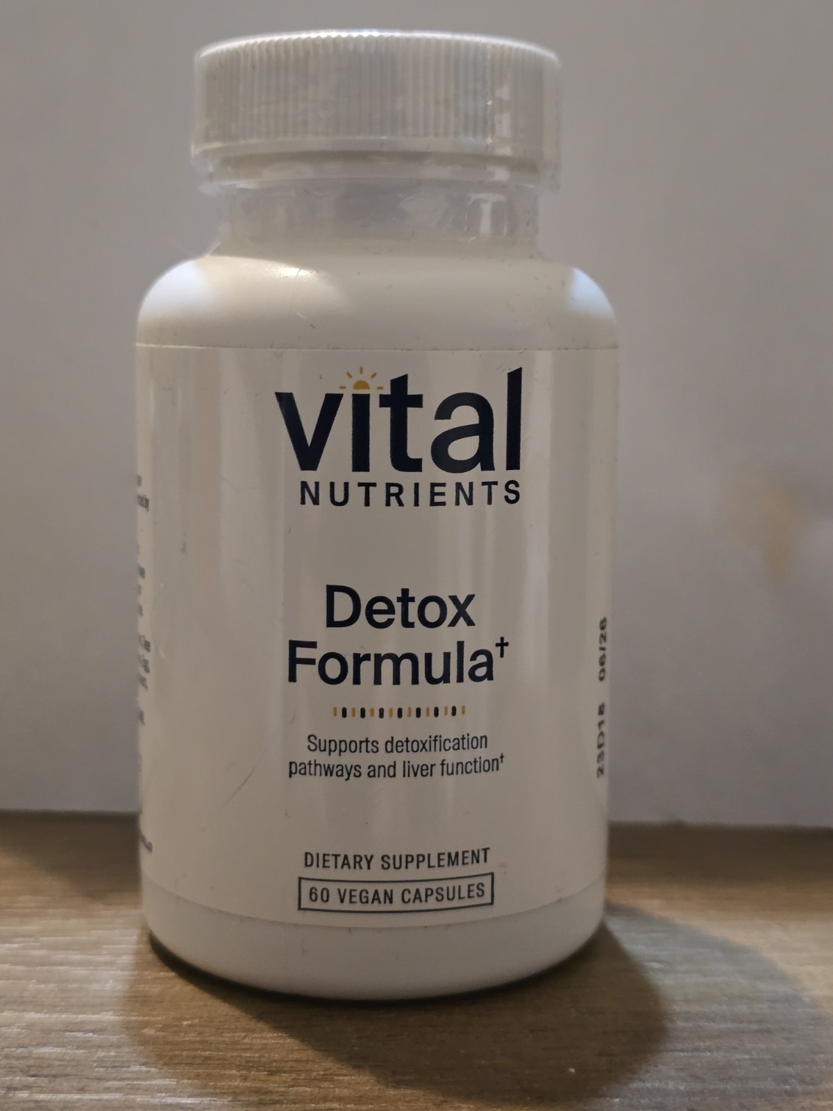 Vital Nutrients Detox Formula, 60 Vegan Capsules – 06/2026