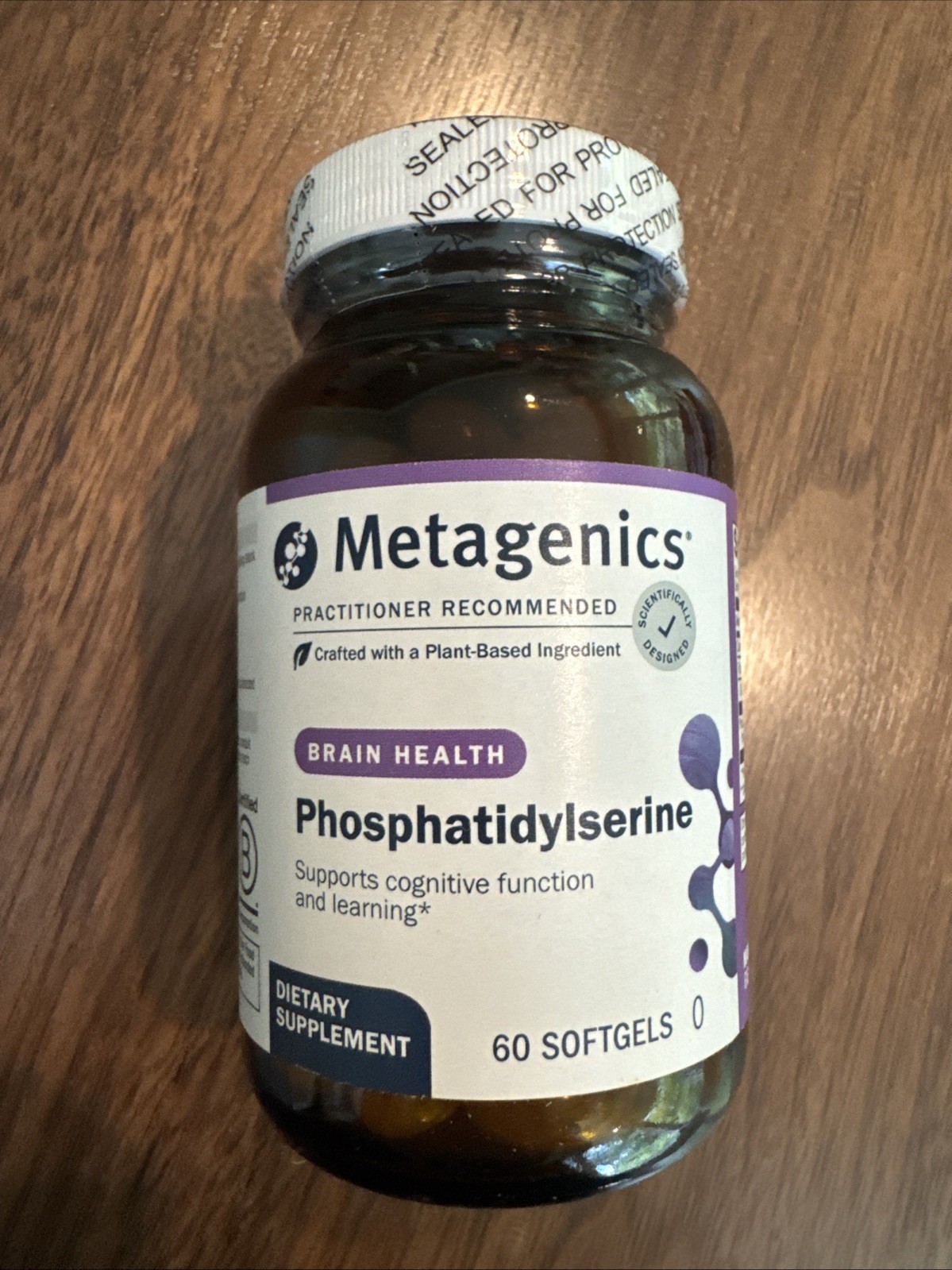 Metagenics brain health Phosphatidylserine 150mg 60 Capsules