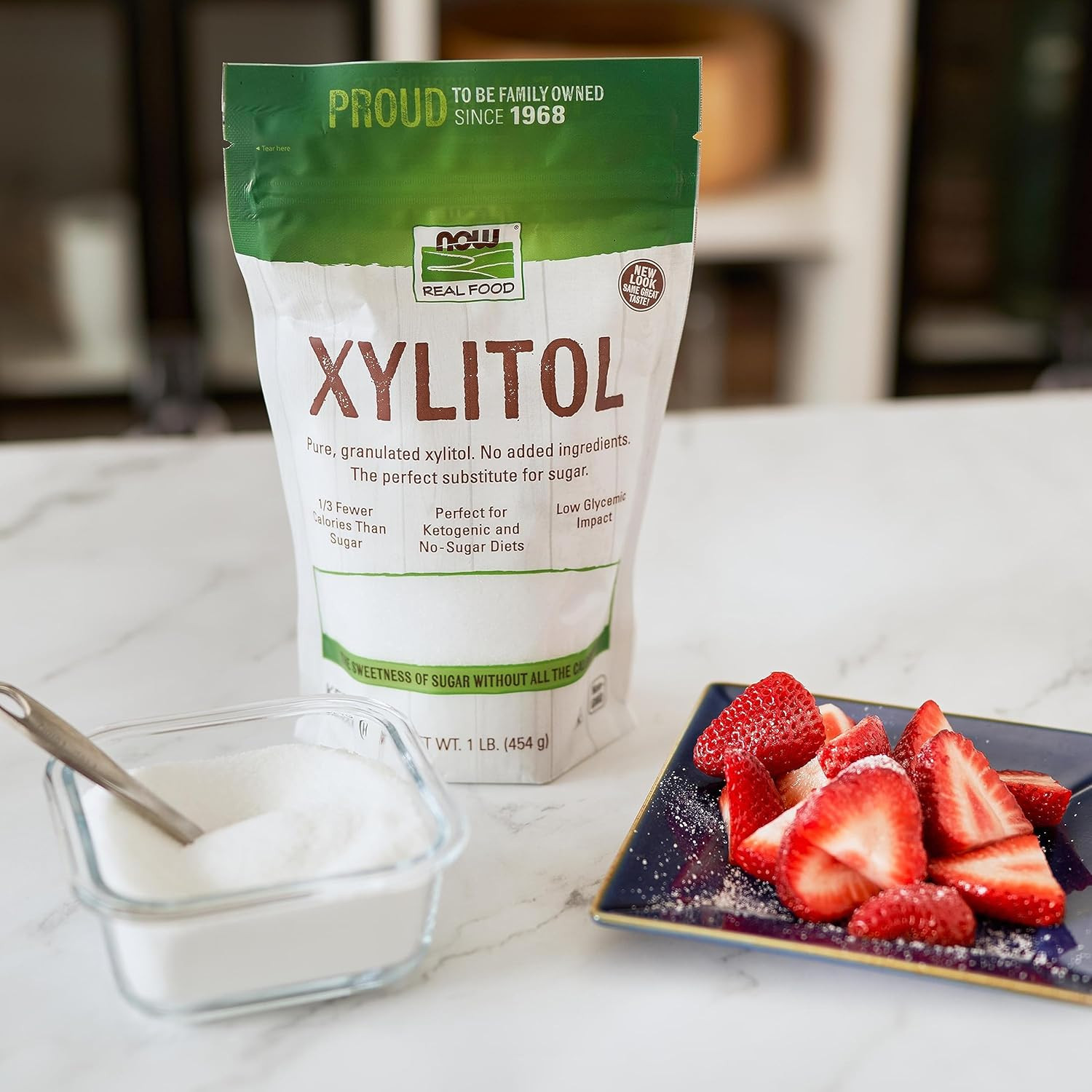 , Xylitol, Pure with No Added Ingredients, Keto-Friendly, Low Glycemic Impact, L
