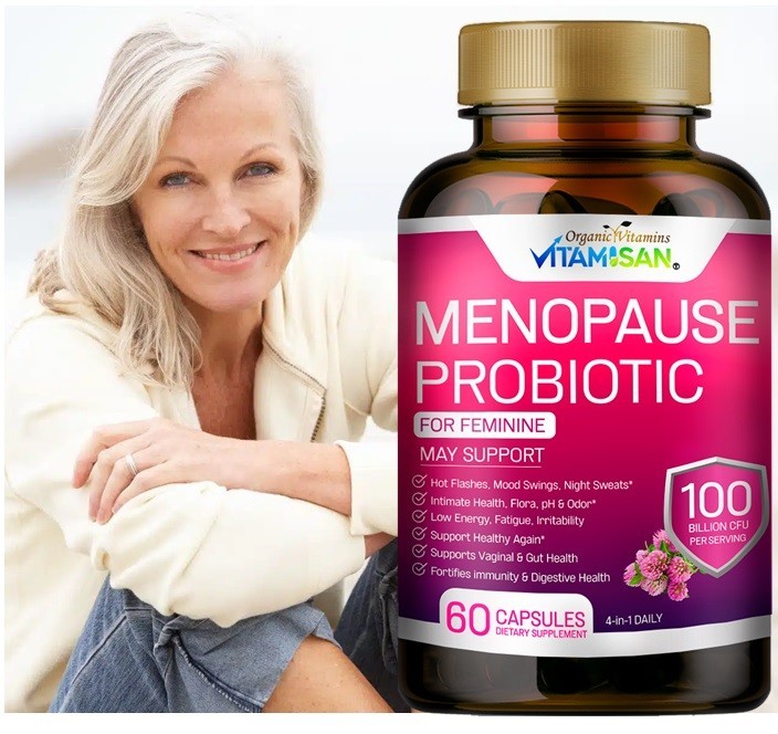Vitamisan Menopause Support Probiotic – Mood Swings, pH & Night Sweats Formula
