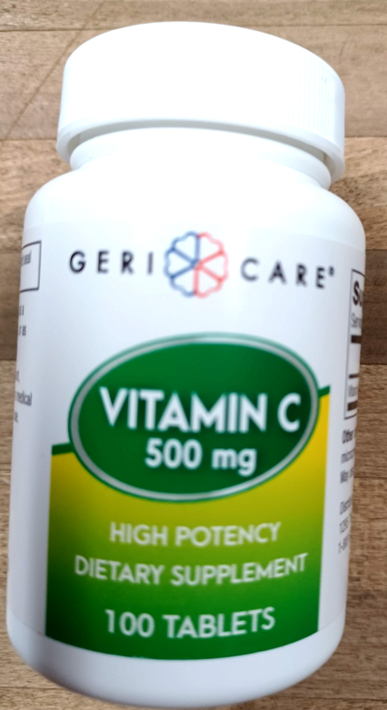 VITAMIN C 100 TABLETS 500 MG EXP-08/2027