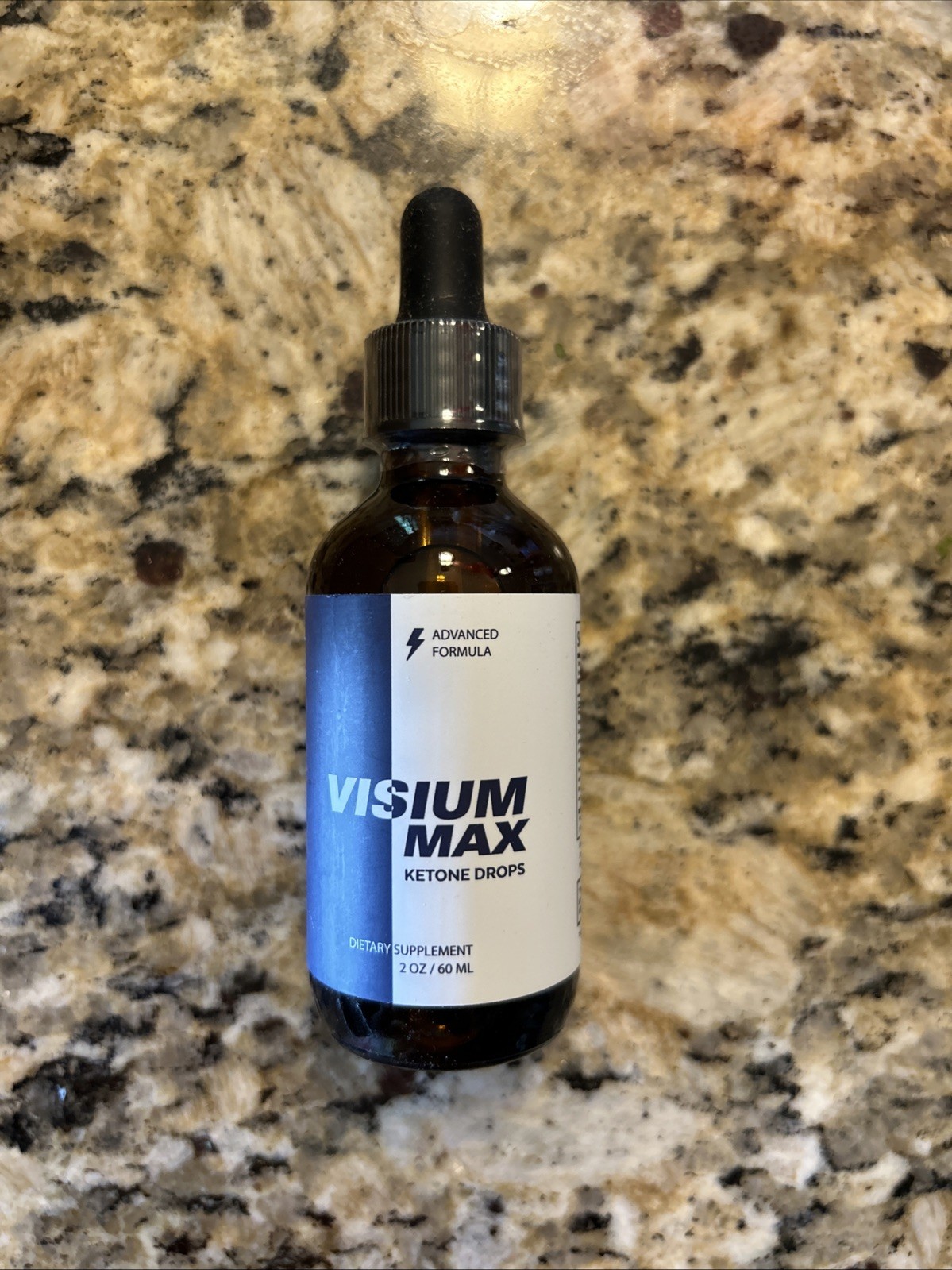 12 Sealed Bottles Visium Max Keytone Drops 2 oz New In Box – Expire 01/28