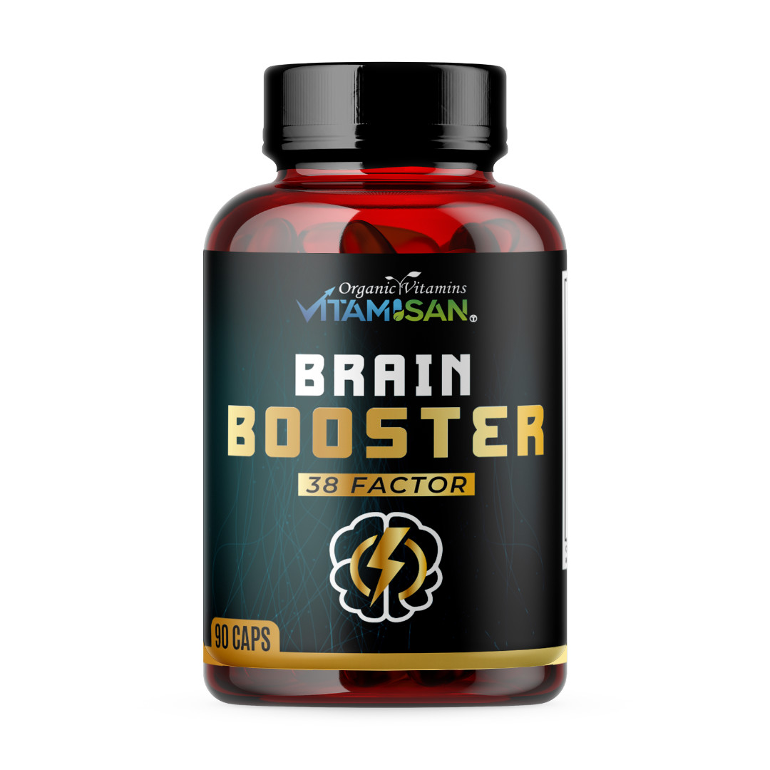 #1 BRAIN BOOSTER Increase Focus, Memory & Clarity with Nootropic Supplement 90c