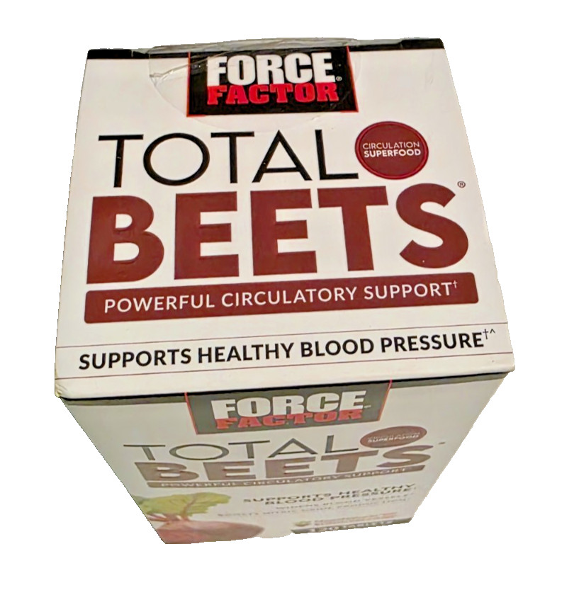 Total Beets Circulation Superfood Beet Root w/Blood Pressure Support 120ct 7/28
