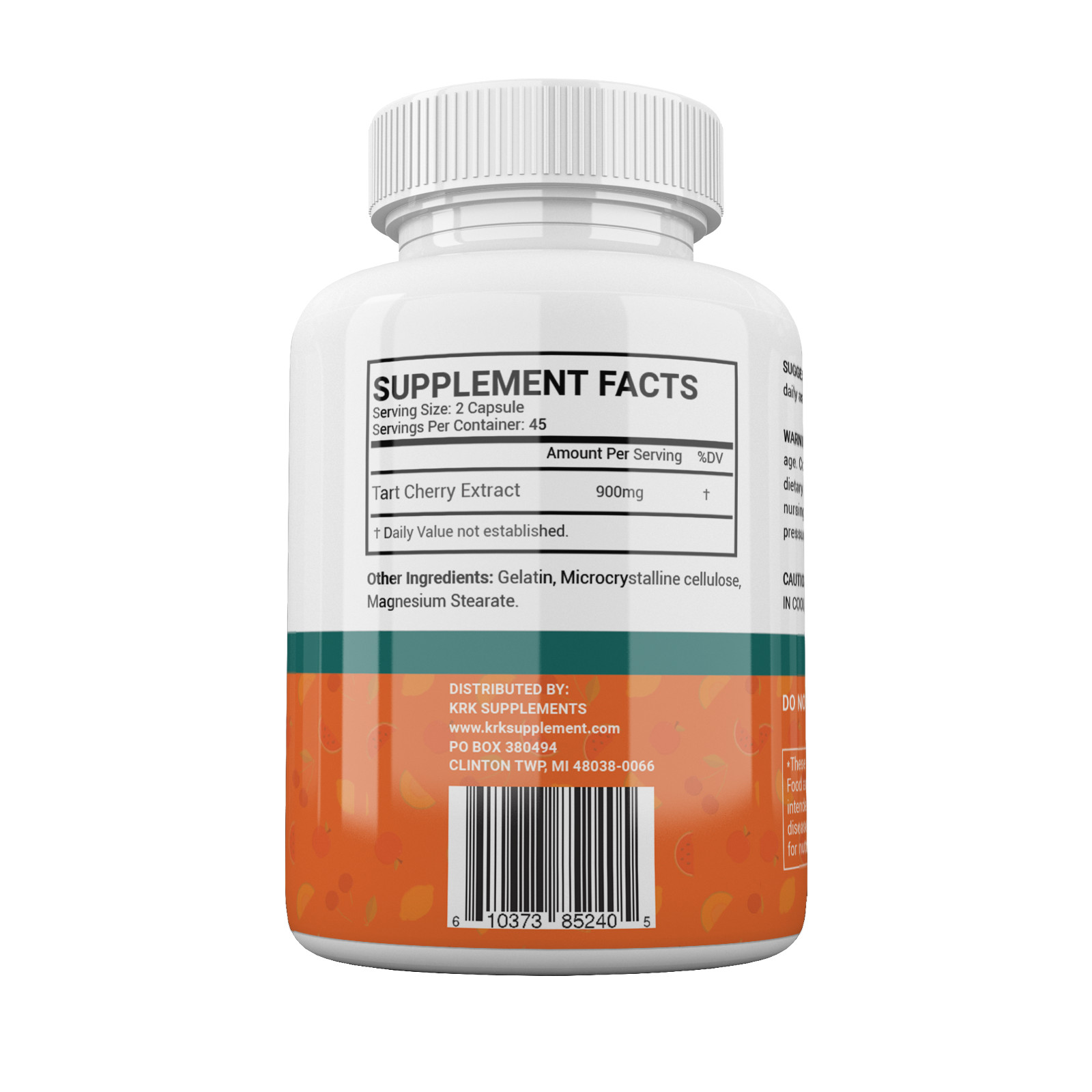 1 Tart Cherry Extract 900mg Gout Joint Pain Arthritis Supplements Anthocyanins